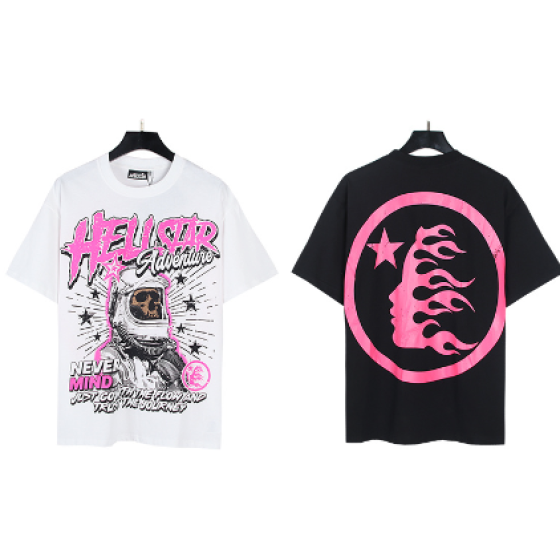 Hellstar High Street Cotton Loose Short-Sleeve T-Shirt
